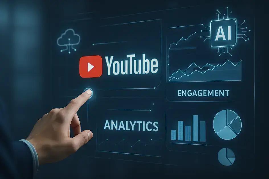 Como a inteligência artificial afeta a compra de visualizações no YouTube