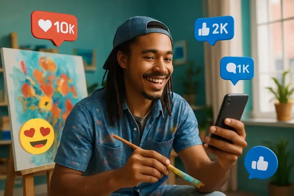 Como artistas usam redes sociais para alavancar carreira