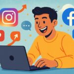 Como bombar seu perfil no Instgram e no Facebook em 30 dias e atrair clientes de verdade