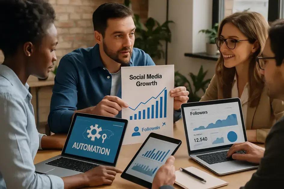 Como empresas usam automação para aumentar seguidores