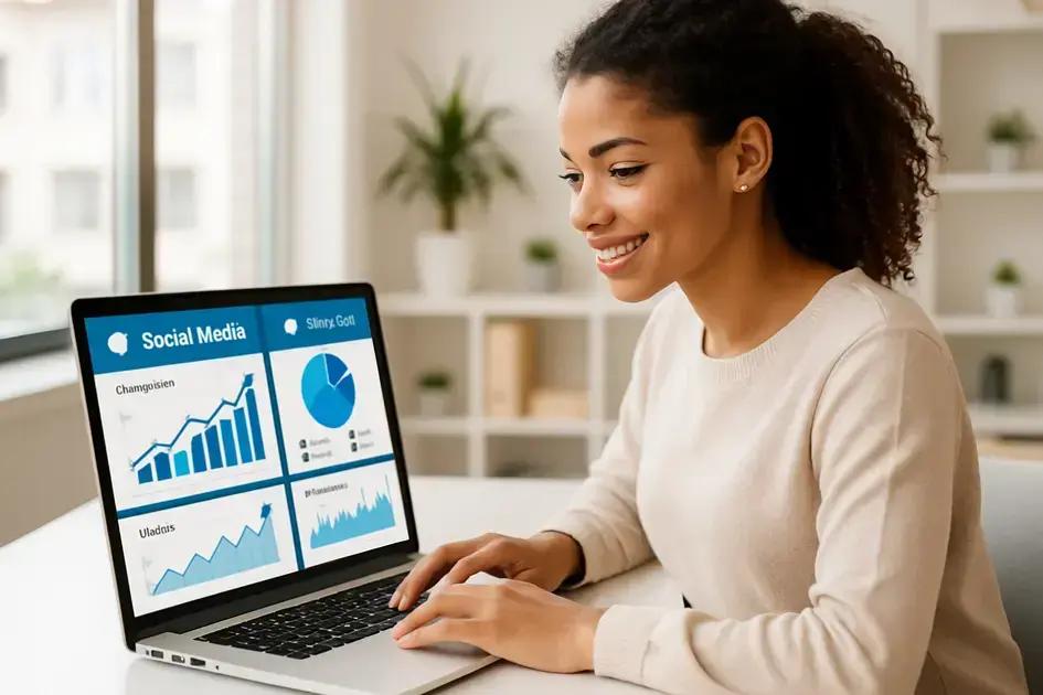 Como influencers crescem rápido com painel SMM