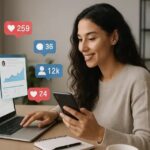 Como influenciadores aumentam renda com redes sociais