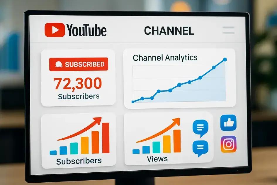 Como um canal cresceu 10x usando compra de inscritos YouTube