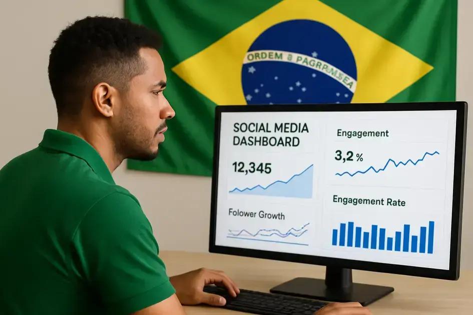 Como usar painéis de redes sociais para crescer no Brasil de forma rápida