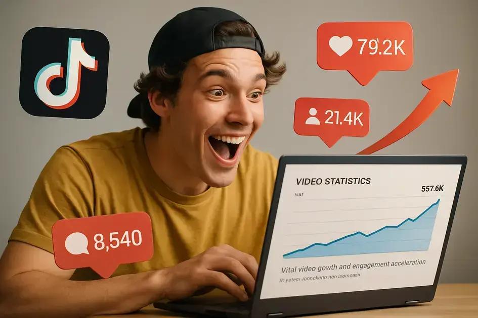 Compra de visualizações TikTok: impacto direto nos vídeos virais