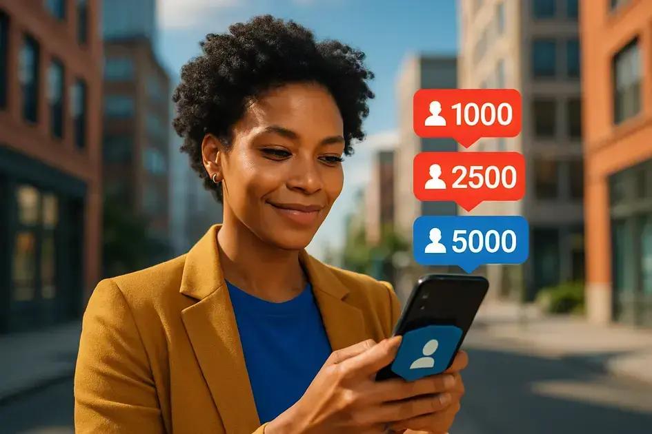 Comprando seguidores brasileiros para se destacar nas redes sociais em alta