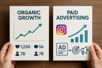Crescimento orgânico vs pago: qual escolher para o Instagram