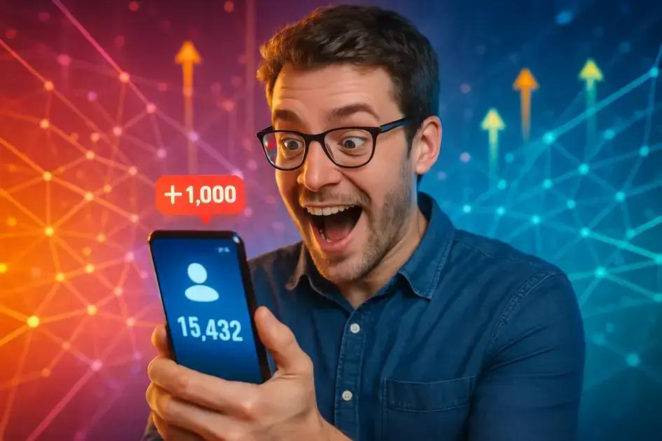 Crescimento rápido: como alcançar 10k seguidores em 30 dias