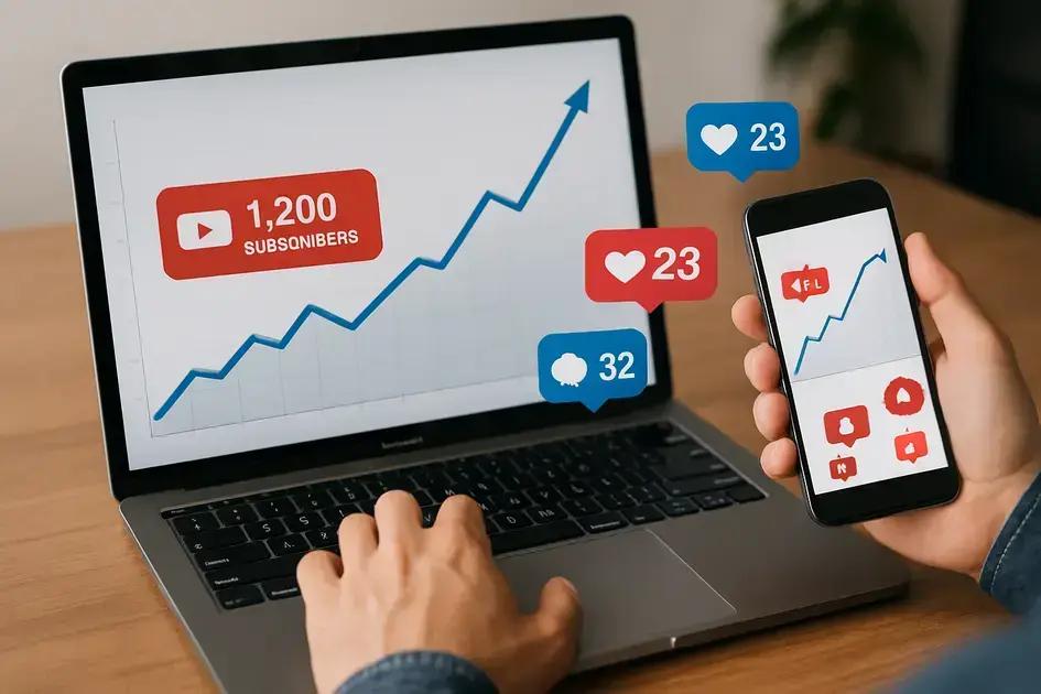 Estratégias com SMM painel para crescer em redes sociais em alta