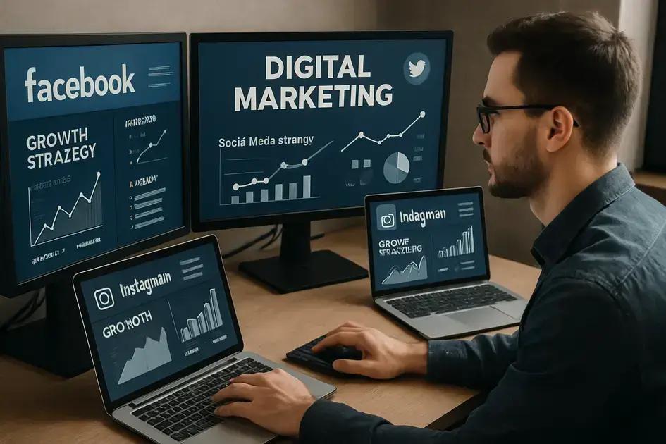 Estratégias para crescer em múltiplas redes ao mesmo tempo