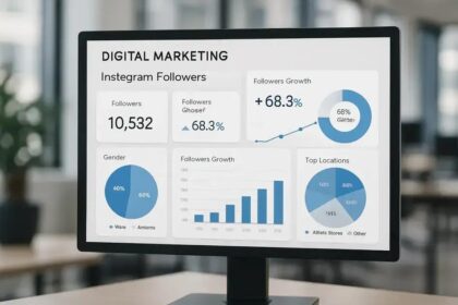 Estudo de caso: aumentar seguidores no Instagram Brasil com painéis