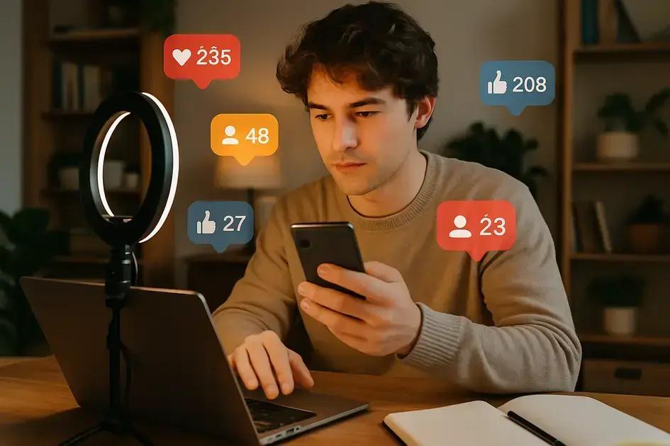 Influenciador iniciante que virou referência em 1 ano