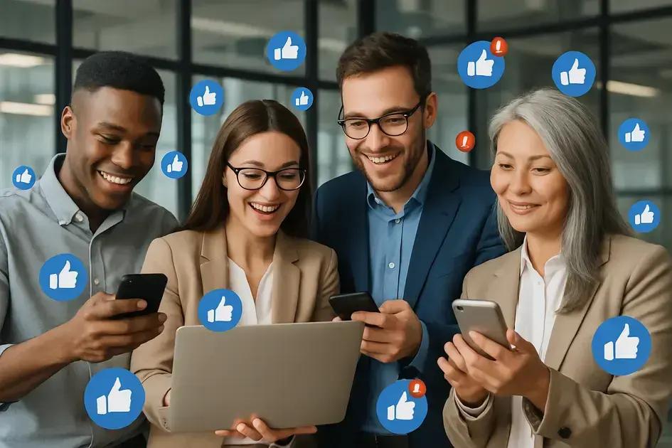 O papel da compra de curtidas no Facebook em grupos de negócios