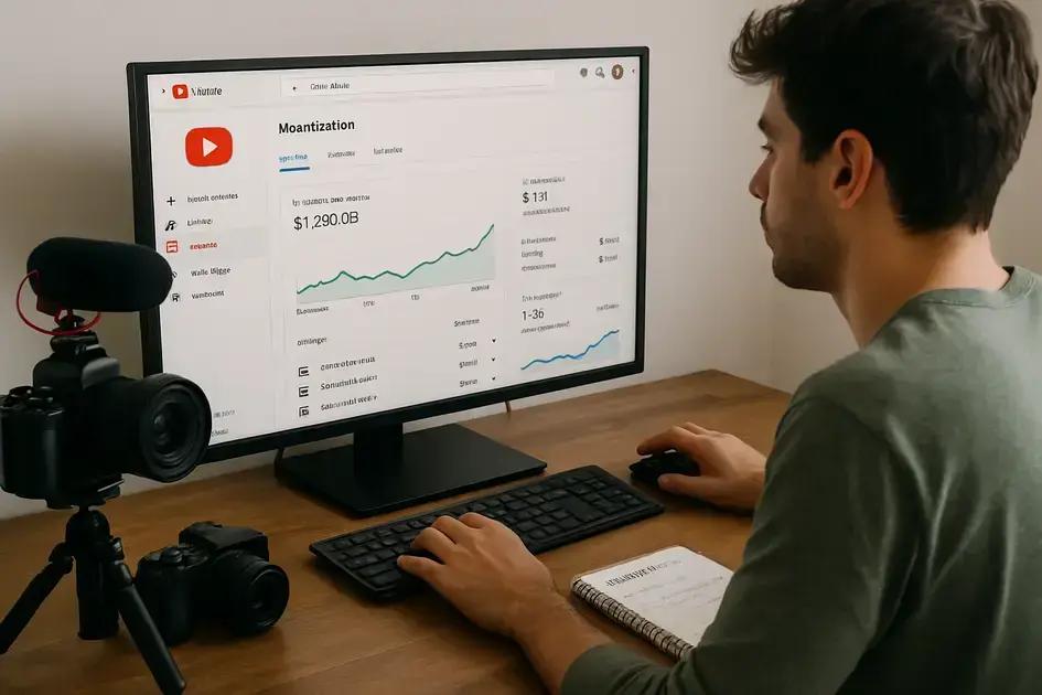Passo a passo para monetizar seu canal no YouTube