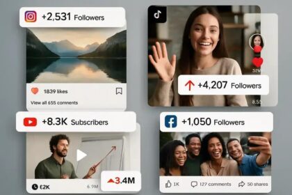 Plano de crescimento 2025: compra de seguidores em todas as redes sociais