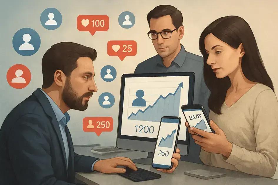 Quem domina o mercado de fornecedores de seguidores no Brasil