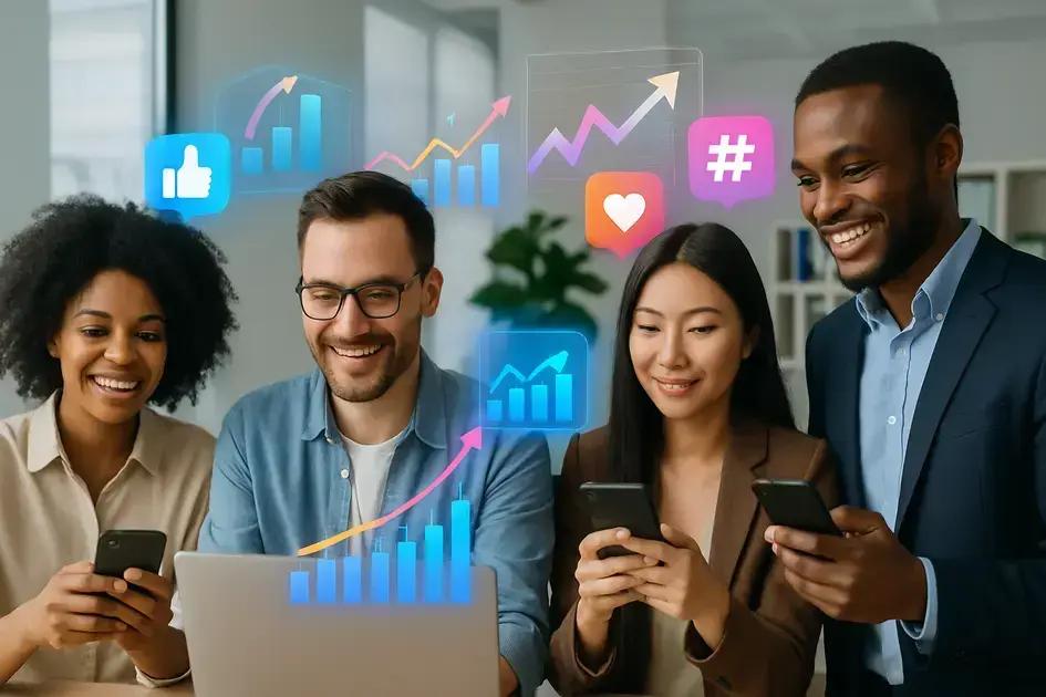 Redes sociais em alta: como aproveitar as tendências para crescer seu negócio