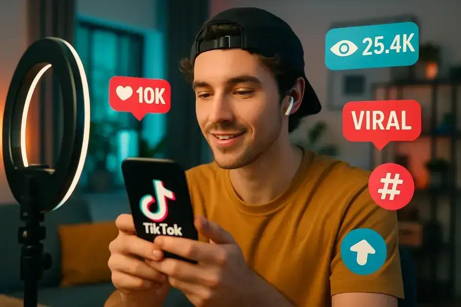 TikTok 2025: porque a compra de visualizações impulsiona tendências