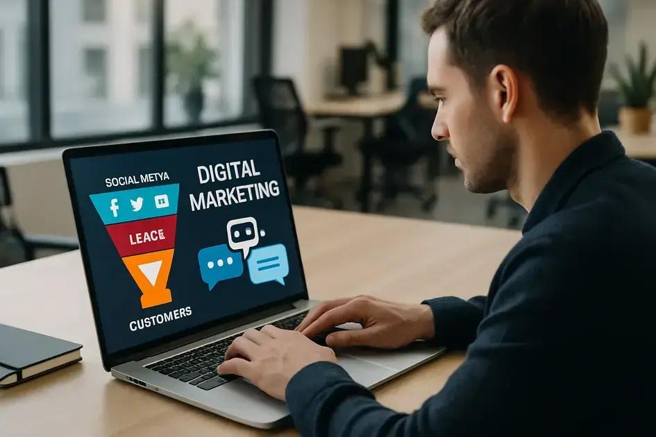 Vendas automáticas com funis em redes sociais