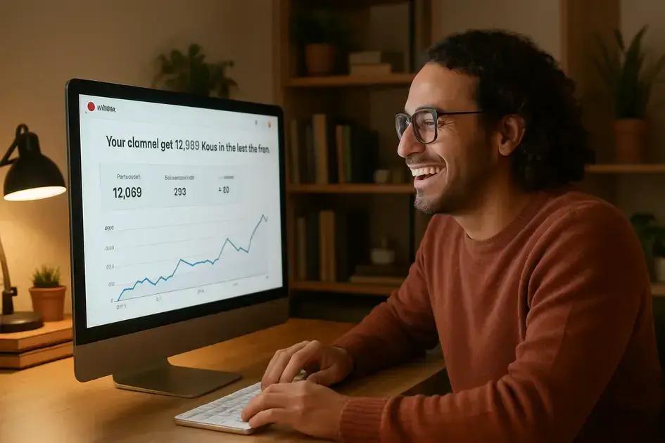 Canal pequeno que faturou alto usando crescimento estratégico de inscritos