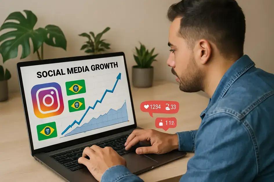 Como acelerar o crescimento com seguidores brasileiros e painéis
