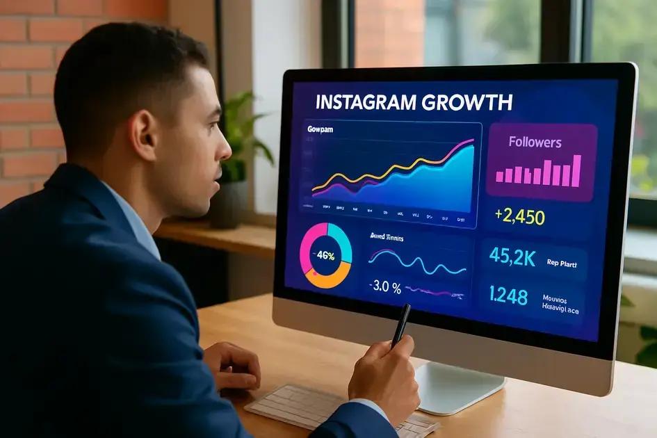 Como perfis do Instagram estão crescendo com seguidores reais em 2025