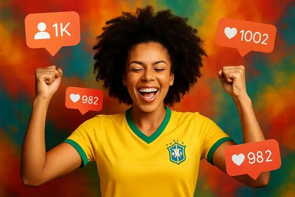 Como um influenciador brasileiro cresceu rápido com seguidores reais e engajados
