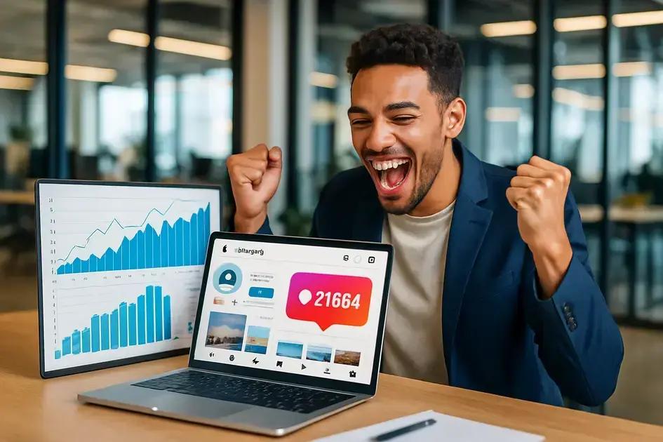 Como uma startup conquistou credibilidade com seguidores reais no Instagram