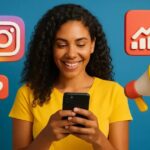 Crescimento de perfis brasileiros com seguidores reais Instagram