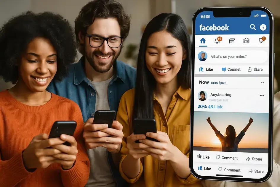 Crescimento explosivo no Facebook com estratégias de redes em alta