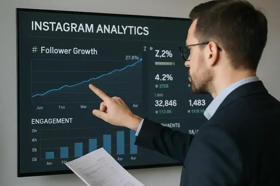 Guia de crescimento: painel de seguidores para perfis de negócios