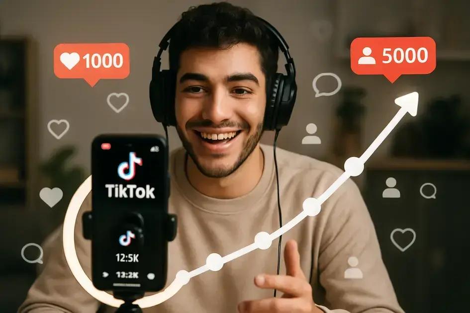 Lives no TikTok: a compra de seguidores impulsiona visualizações?