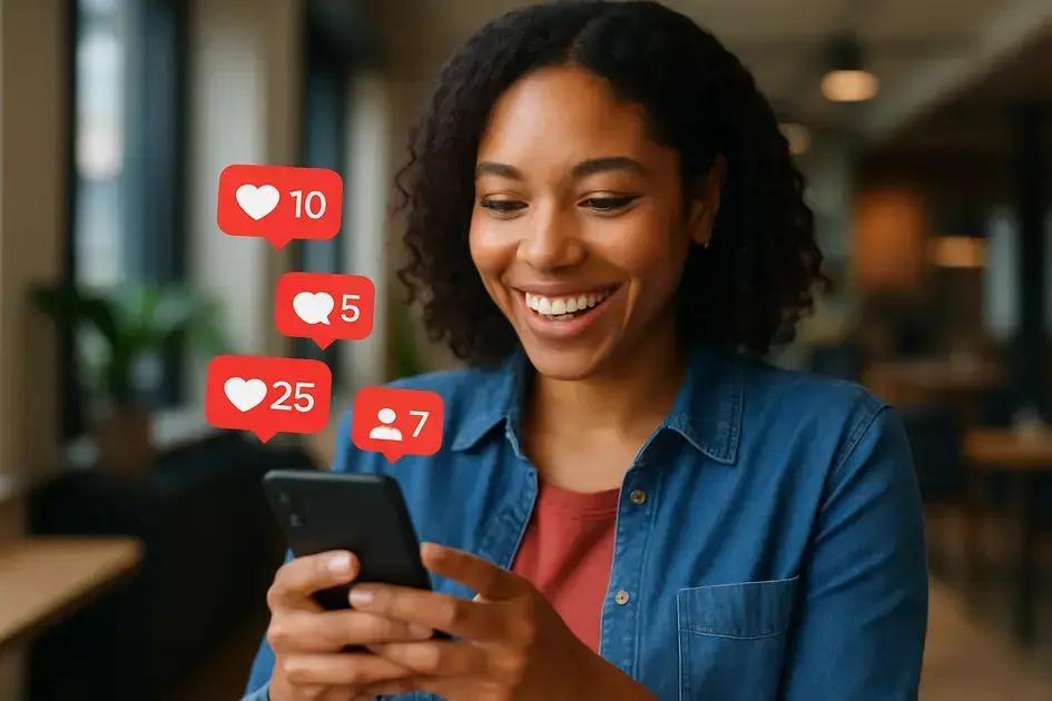 O impacto de comentários reais no engajamento das redes sociais em alta