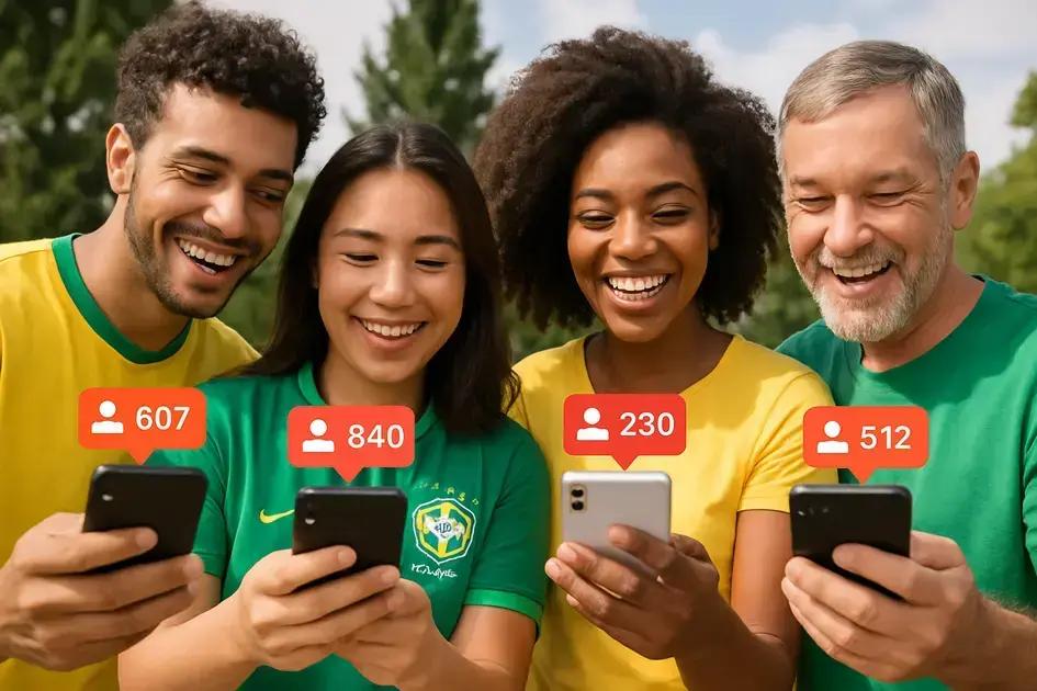 O poder oculto dos seguidores brasileiros no engajamento do Instagram