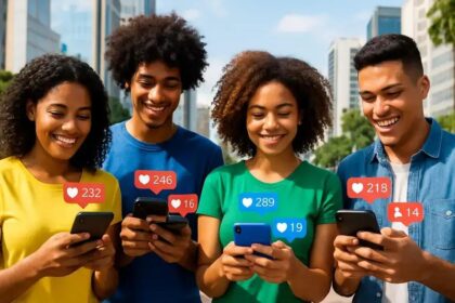 Perfis brasileiros que estão se destacando nas redes sociais em alta