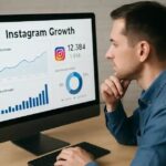Técnicas de crescimento usando seguidores reais e painéis de Instagram