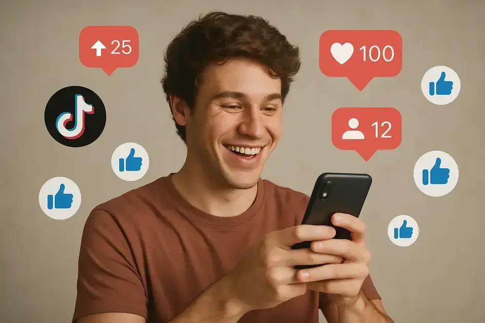 TikTokers revelam: a fórmula secreta para ganhar curtidas sem parar